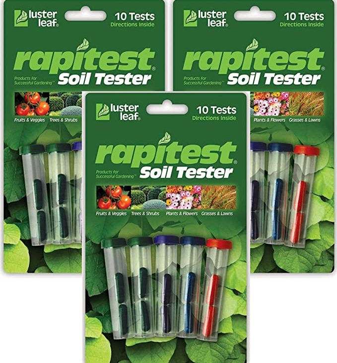 Luster Leaf Rapitest Soil Tester 3 Packs